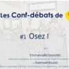 Vidéo de la conférence/débat du 22 octobre 2023 avec Emmanuelle Seyboldt et Gwénaël Boulet sur « Osez »