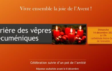 Invitation aux vêpres œcuméniques